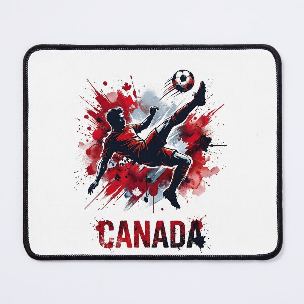 Item preview, Canada Soccer Fan T-Shirt | Red White Football Pride Tee | Canadian Fan Gift 2026 designed and sold by 3ac-Arts.