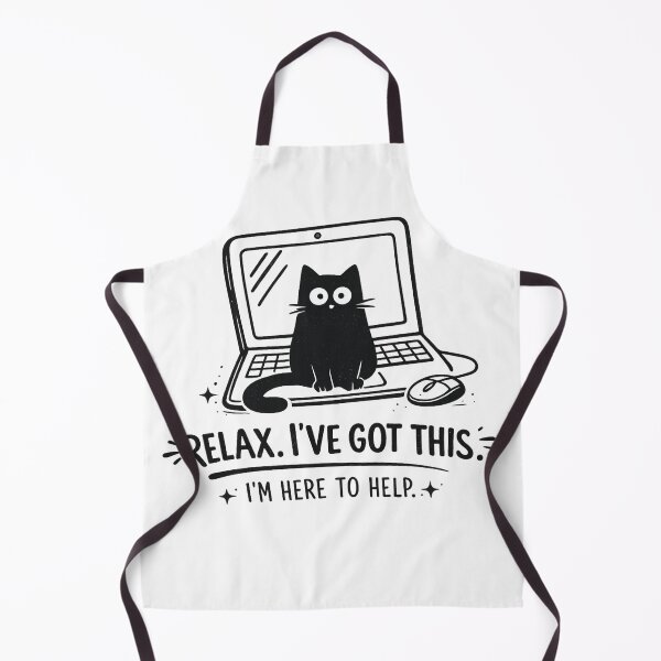 Item preview, Tech Support Cat – Relax I’ve Got This Funny Cat Design designed and sold by zenithviv.
