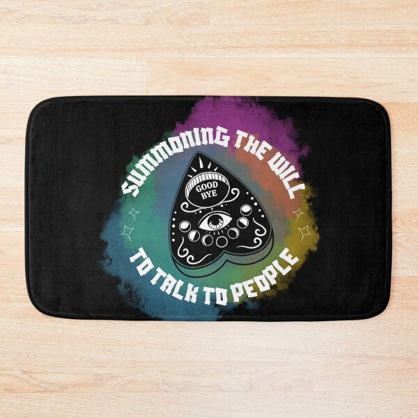 Item preview, Summoning The Will To Talk To People Rainbow Ouija Planchette designed and sold by Frafri92.