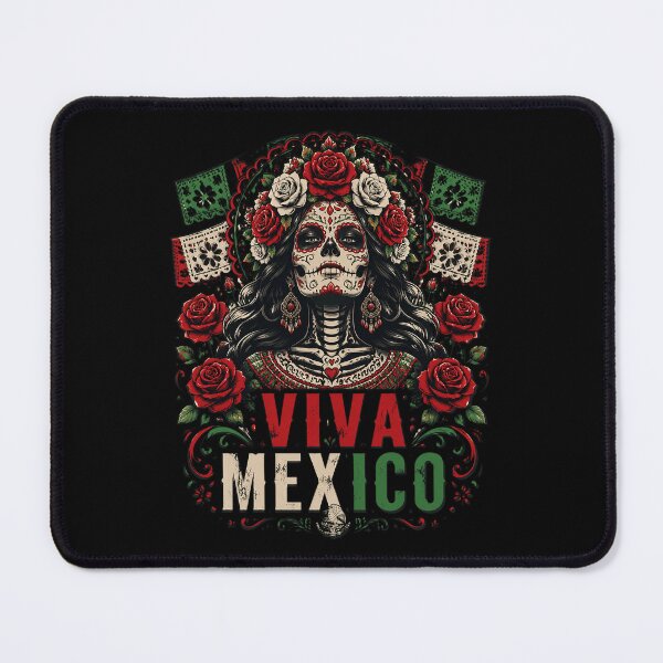 Item preview, Mexican Independence Day Sugar Skull Viva Mexico designed and sold by OlakunleOloroz.
