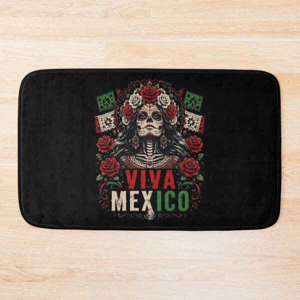 Item preview, Mexican Independence Day Sugar Skull Viva Mexico designed and sold by OlakunleOloroz.