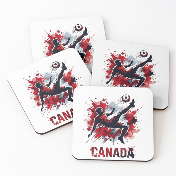 Item preview, Maple Leaf Football Colors Shirt | Red White Soccer Pride Tee | Canada Fan Gift Idea designed and sold by 3ac-Arts.