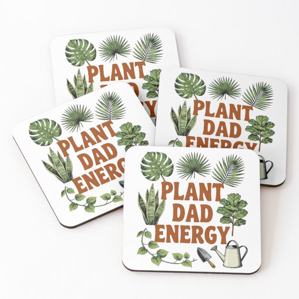 Item preview, PLANT DAD ENERGY FUNNY PLANT LOVER T-SHIRT designed and sold by Estte-creative.