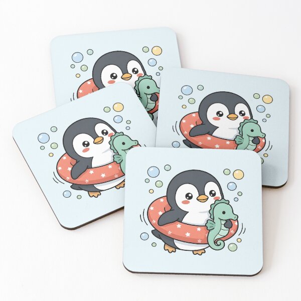 Item preview, Kawaii Summer Penguin designed and sold by dreephic22.