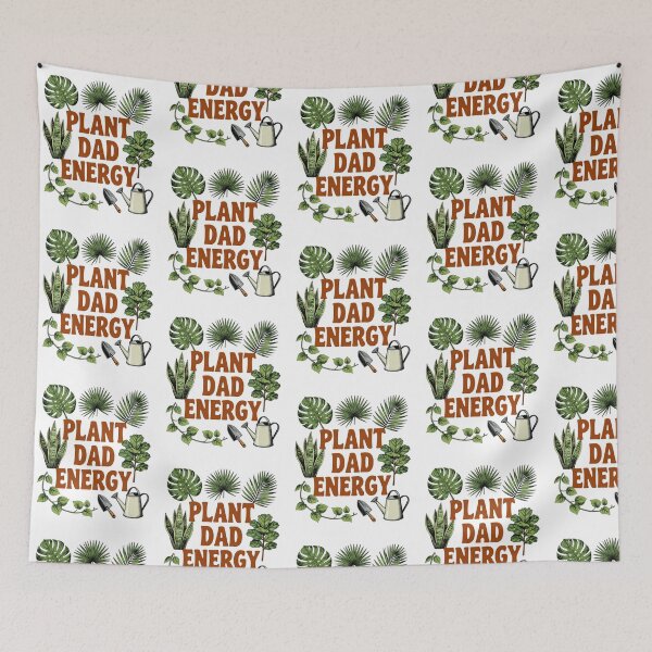 Item preview, PLANT DAD ENERGY FUNNY PLANT LOVER T-SHIRT designed and sold by Estte-creative.