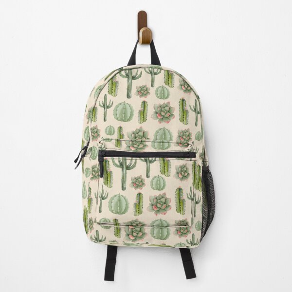 Item preview, Watercolor Cactus Succulent Pattern | Sage Pink Cream Desert Seamless Botanical designed and sold by Dino-Lune.