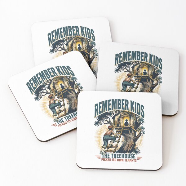 Item preview, Remember Kids Treehouse Creepy Vintage Humor designed and sold by journeyengine.
