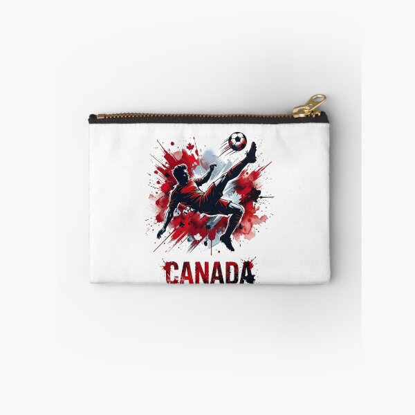 Item preview, Les Rouges Spirit Soccer Shirt | Bold Canada Football Colors Tee | Fan Pride Gift designed and sold by 3ac-Arts.