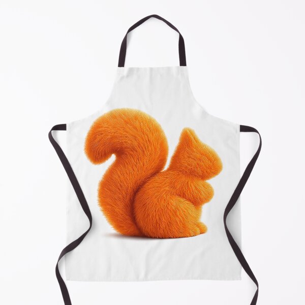 Item preview, Orange Fluffy Squirrel  designed and sold by SecretSquirrellDesigns.