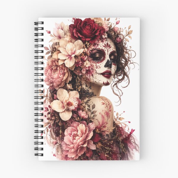 Item preview, Blooming Muse / La Catrina Collection designed and sold by ValentynaTyshenkoArt.