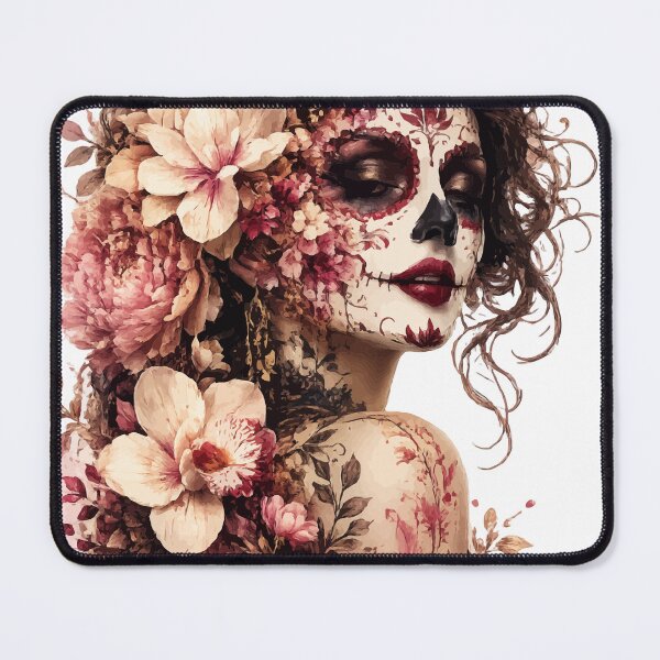 Item preview, Blooming Muse / La Catrina Collection designed and sold by ValentynaTyshenkoArt.