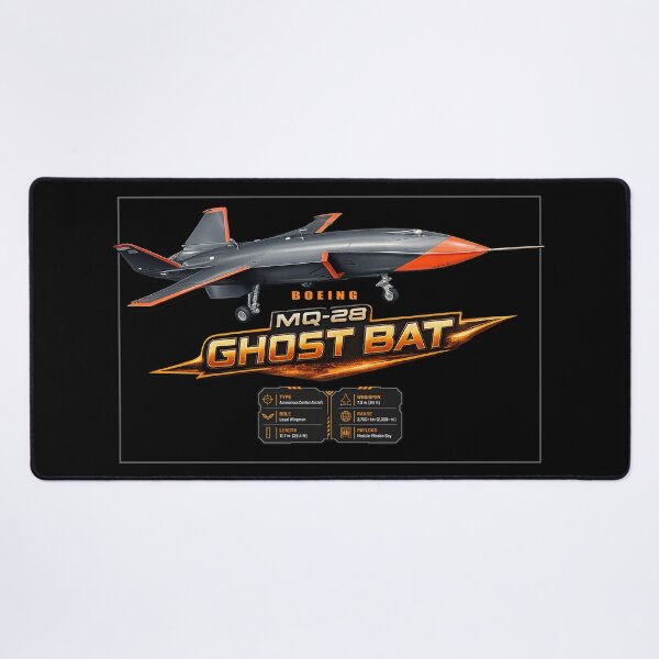 Item preview, Boeing MQ-28 Ghost Bat | Autonomous Combat Aircraft | Loyal Wingman Military Aviation designed and sold by Aerolovers.