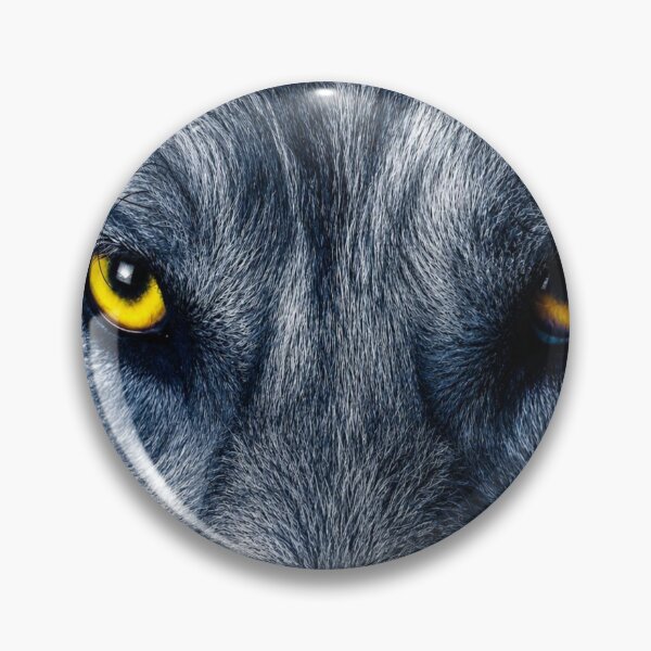 Item preview, Yellow Eyes, Realistic Wolf Portrait designed and sold by BHOWMIK STORE.
