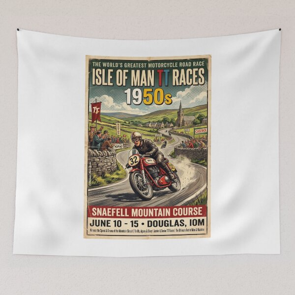 Item preview, Isle of Man TT 1950 designed and sold by Theodor Decker.
