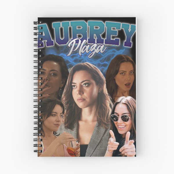 Item preview, Aubrey Plaza Retro Vintage Fan Art Collage Shirt designed and sold by 2000sbabyangel.