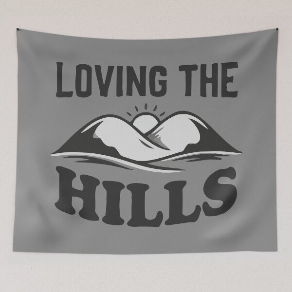 Item preview, Loving The Hills designed and sold by Amir Faysal.