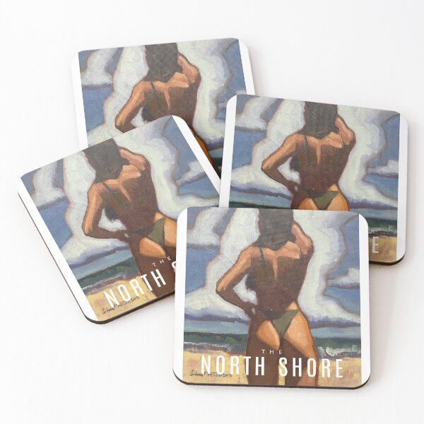 Artikelvorschau, North Shore Hawaii Surf Bikini Mädchen Reise Strand entworfen und verkauft von desertmeridian.