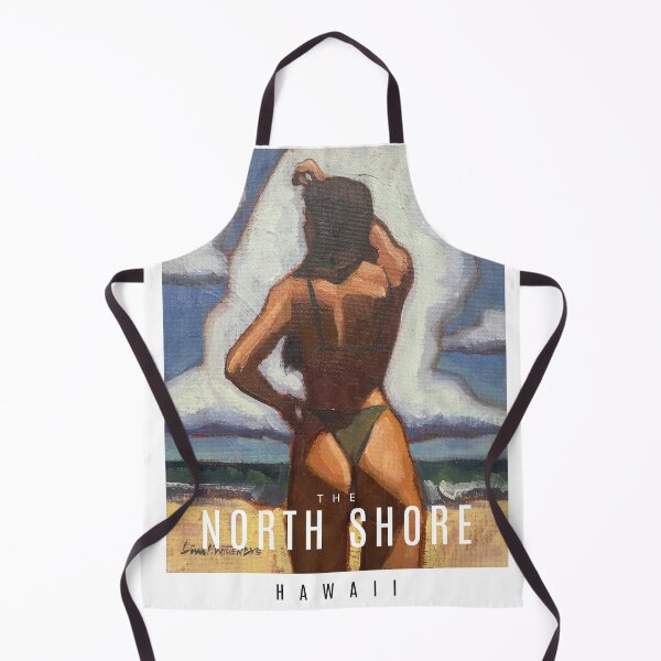 Item preview, North Shore Hawaii Surf bikini Girl travel beach designed and sold by desertmeridian.