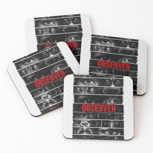 Item preview, Observer Surveillance Horror Aesthetic Art designed and sold by Lunaraluxy.