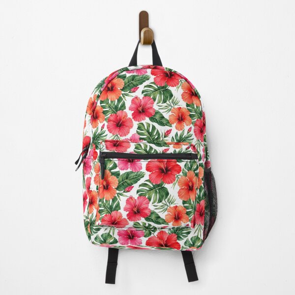 Item preview, Hibiscus Tropical Bold Watercolor Seamless Floral Pattern designed and sold by Inkworksbyshery.