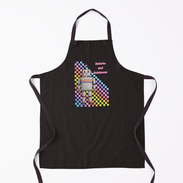Item preview, Robots and Rainbows | Cute Robot Illustration designed and sold by pigeonlovrs.