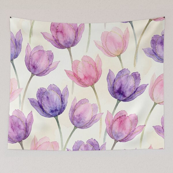 Item preview, Colorful Tulips Flowers designed and sold by GraphicsClub.