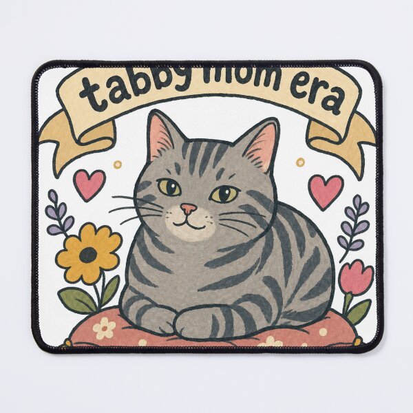 Item preview, Tabby Mom Era designed and sold by VisualArtsOasis.