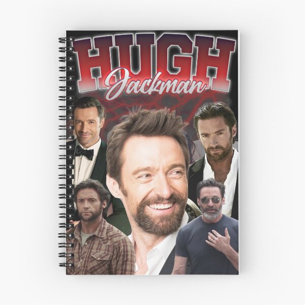Item preview, Hugh Jackman Wolverine Retro Vintage Fan Art Collage Shirt designed and sold by 2000sbabyangel.