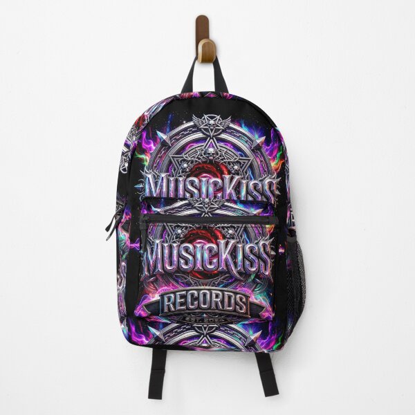 Item preview, Musickiss Records Psychedelic Logo designed and sold by Kglitch.