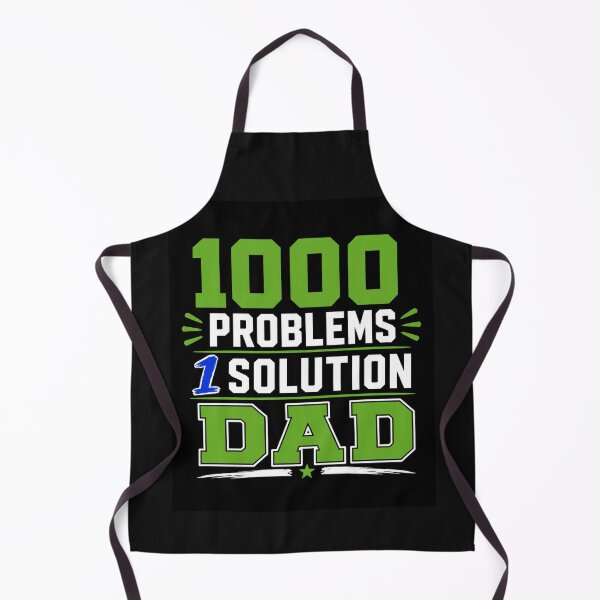 Item preview, 1000 PROBLEMS 1 SOLUTION - DAD designed and sold by FunneeMugs.