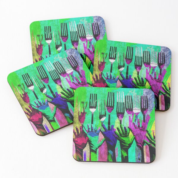 Item preview, Abstract hungry hands designed and sold by kinpirks.