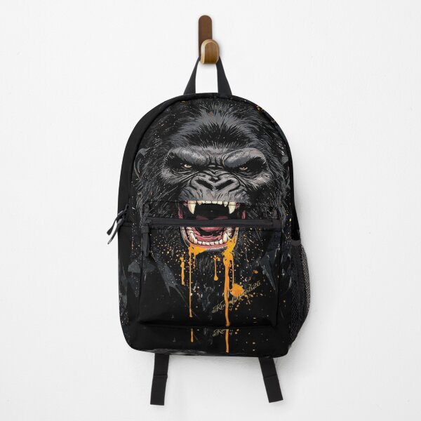 Item preview, Angry Gorilla Roar Ink Splatter Art designed and sold by KingofHearts25.