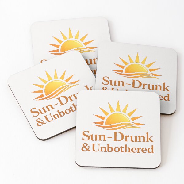 Item preview, Sun-Drunk & Unbothered Summer Vibes designed and sold by PixelQ.