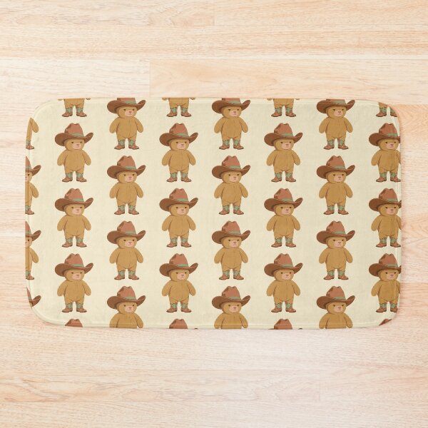 Item preview, Funny Vintage Cowboy Plush Stuffed Animal Meme designed and sold by DuckOddity.