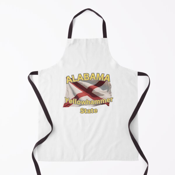 Item preview, Alabama Yellowhammer State Flag designed and sold by RVJdesigns.