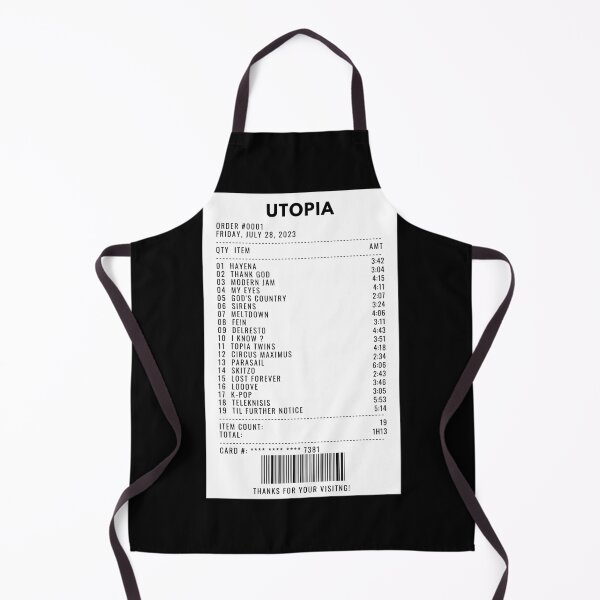 Item preview, UTOPIA receipt designed and sold by 1xstonee-shop.