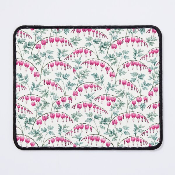 Item preview, Bleeding Heart Woodland Watercolor Seamless Botanical Pattern designed and sold by Inkworksbyshery.