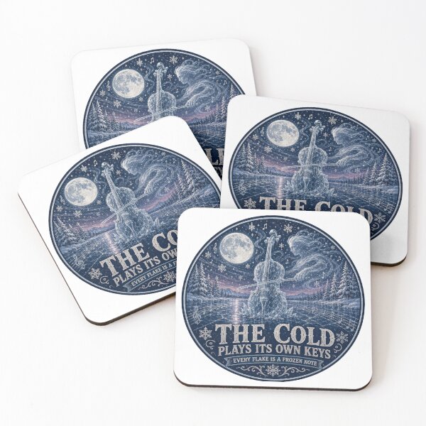 Item preview, The Cold Plays Its Own Keys | Winter Music Art designed and sold by NatureHarmony16.