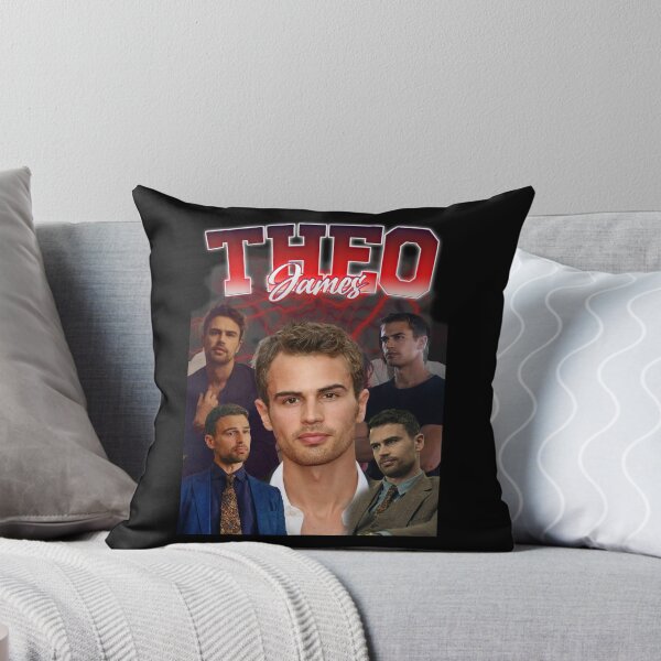 Item preview, Theo James White Lotus Divergent Retro Vintage Fan Art Shirt designed and sold by deluluhaze.