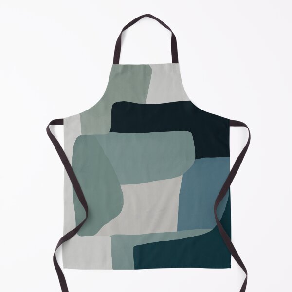 Aperçu de l'œuvre Minimalist Abstract Geometry in Sage and Navy créée et vendue par Little  Dean.