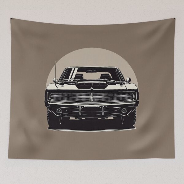 Item preview, Vintage Art Muscle car v2 designed and sold by Late Theory.