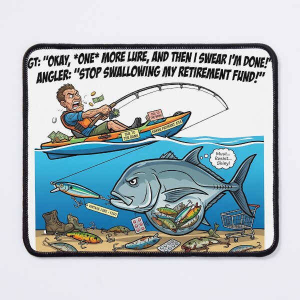 Item preview, Fishing is Life designed and sold by DogArtGallery.