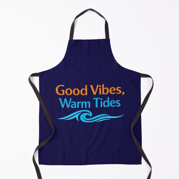 Item preview, Good Vibes Warm Tides Positive Ocean Wave Design designed and sold by PixelQ.
