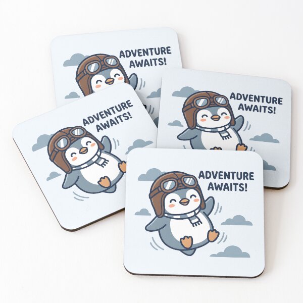 Item preview, Aviator Penguin designed and sold by dreephic22.