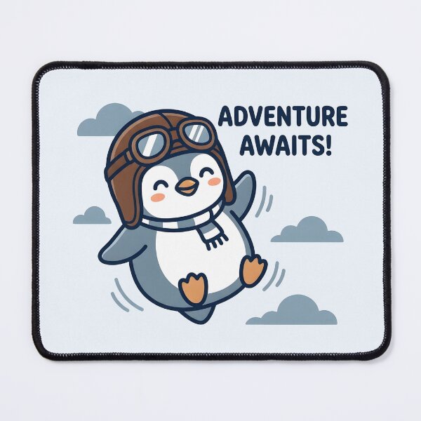 Item preview, Aviator Penguin designed and sold by dreephic22.