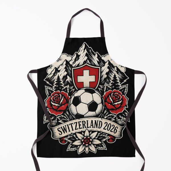 Item preview, Switzerland, Swiss coat of arms with roses and a ball designed and sold by Imprearte.