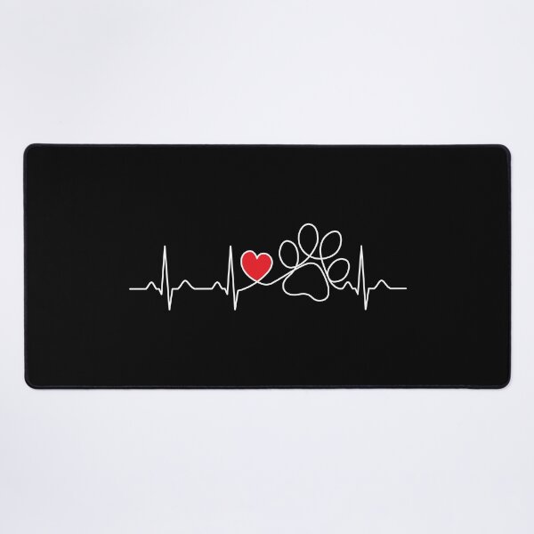 Item preview, Dog Paw Heartbeat - Dog Lover Gift designed and sold by clickbongski.