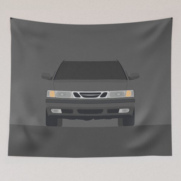 Item preview, Saab 9-3 - Vector drawing designed and sold by yohannlp.