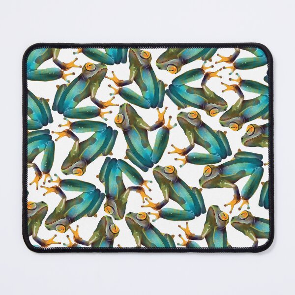Item preview, Enchanted Green Frogs designed and sold by Karin Taylor.