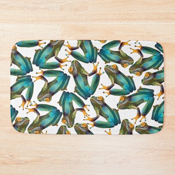 Item preview, Enchanted Green Frogs designed and sold by Karin Taylor.